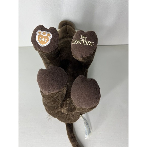 Build A Bear Workshop Disney The Lion King Pumbaa Warthog Plush Stuffed Animal - Picture 5 of 7